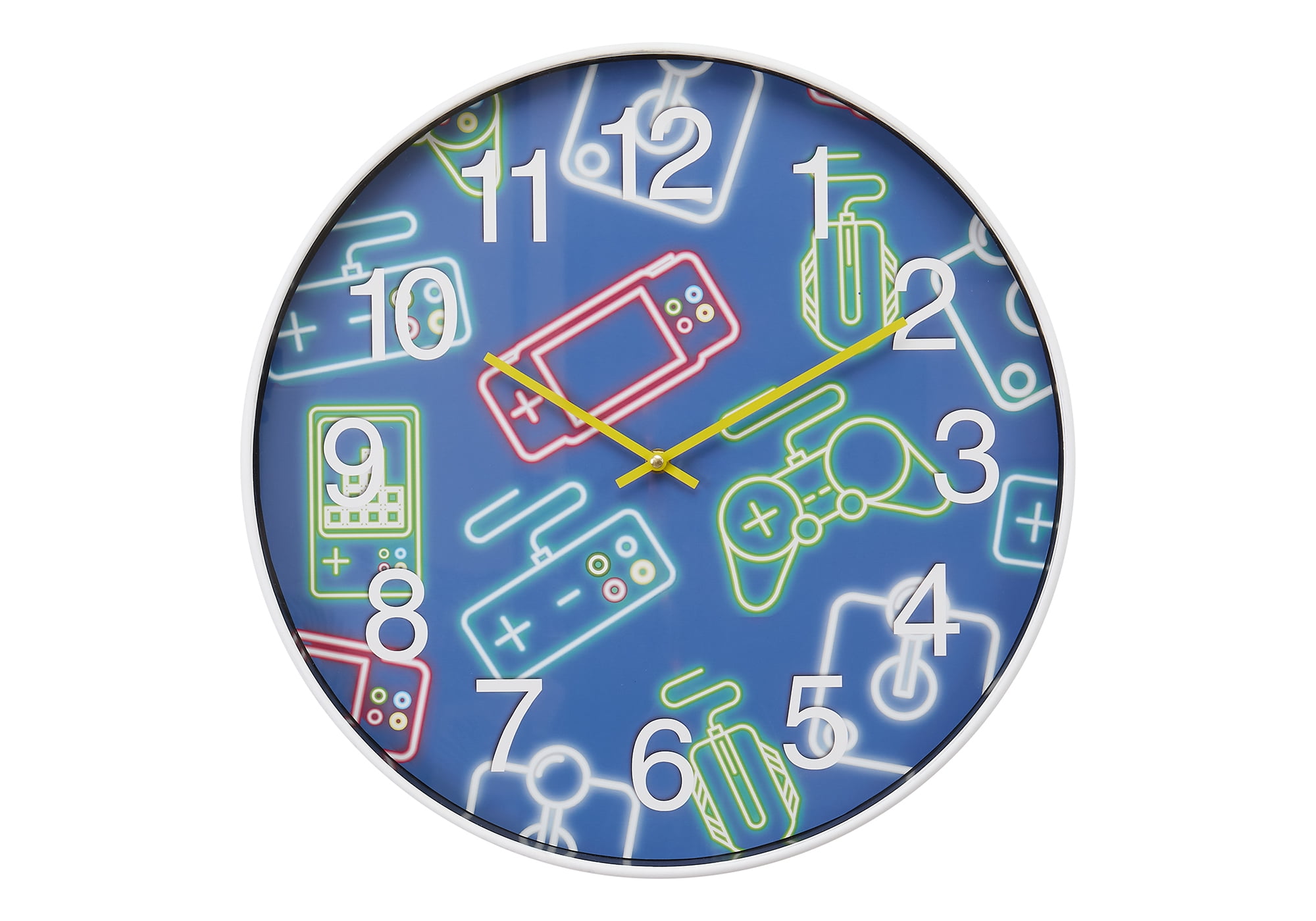 Wall Clock Color Full Monarch Specialties - Clocks, 18