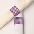 thumbnail image 4 of 50Pcs Napkin Buckle Shiny Rhinestone Napkin Ring Reusable Fastener Tape Towel Holder for Weddings Parties Home Decor, 4 of 10