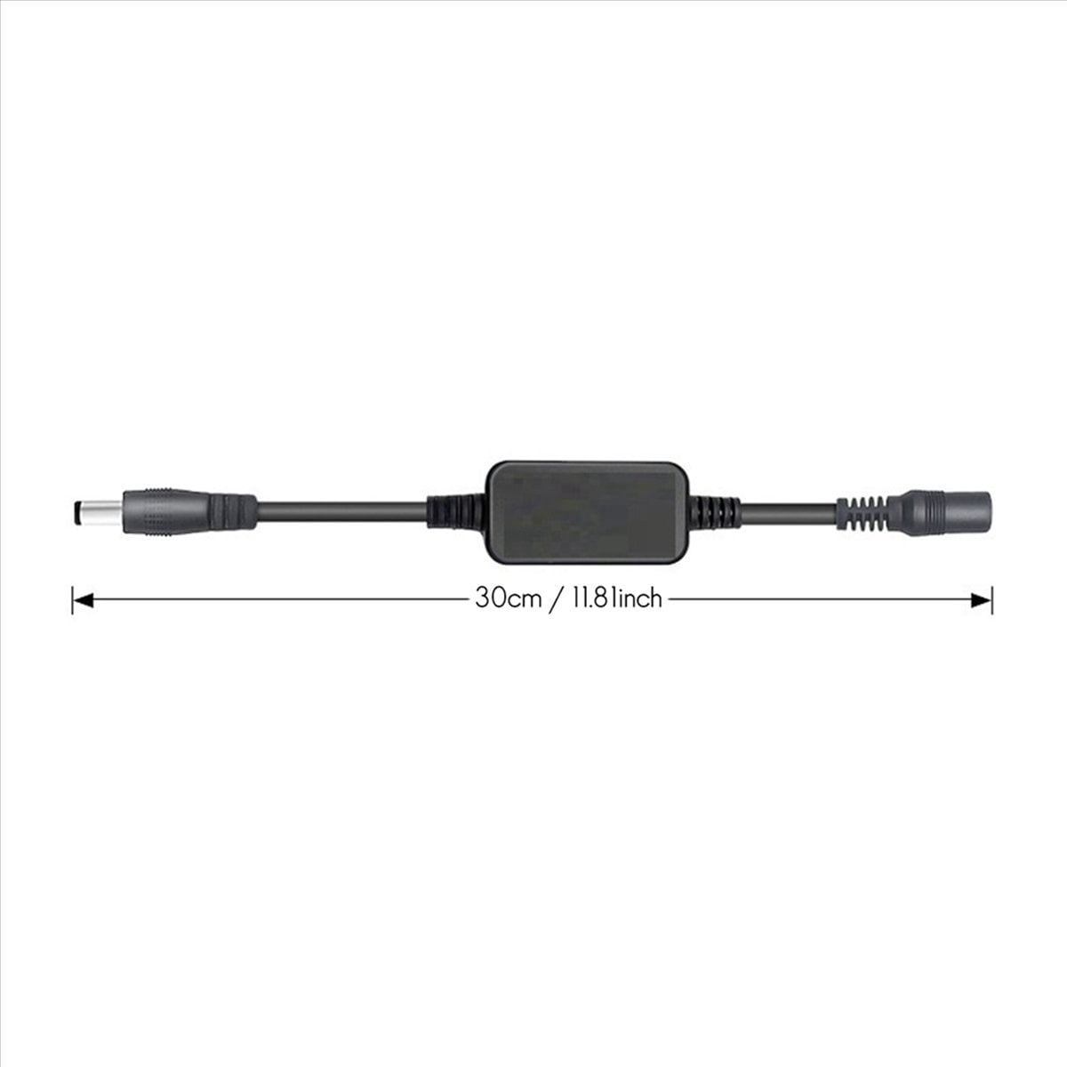 10X 24 Hour Auto Reboot Router Routing Timer Reset Tool DC Power Timing Fiber Modem Router DC Power Manager Black