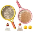 thumbnail image 3 of Sentmoon Outside Toys Interactive & Electronic Children Badminton Racket Set Double Tennis Rackets Parent Child Interactive Indoor Outdoor Elementary School Students Sports Toy Gift, 3 of 9