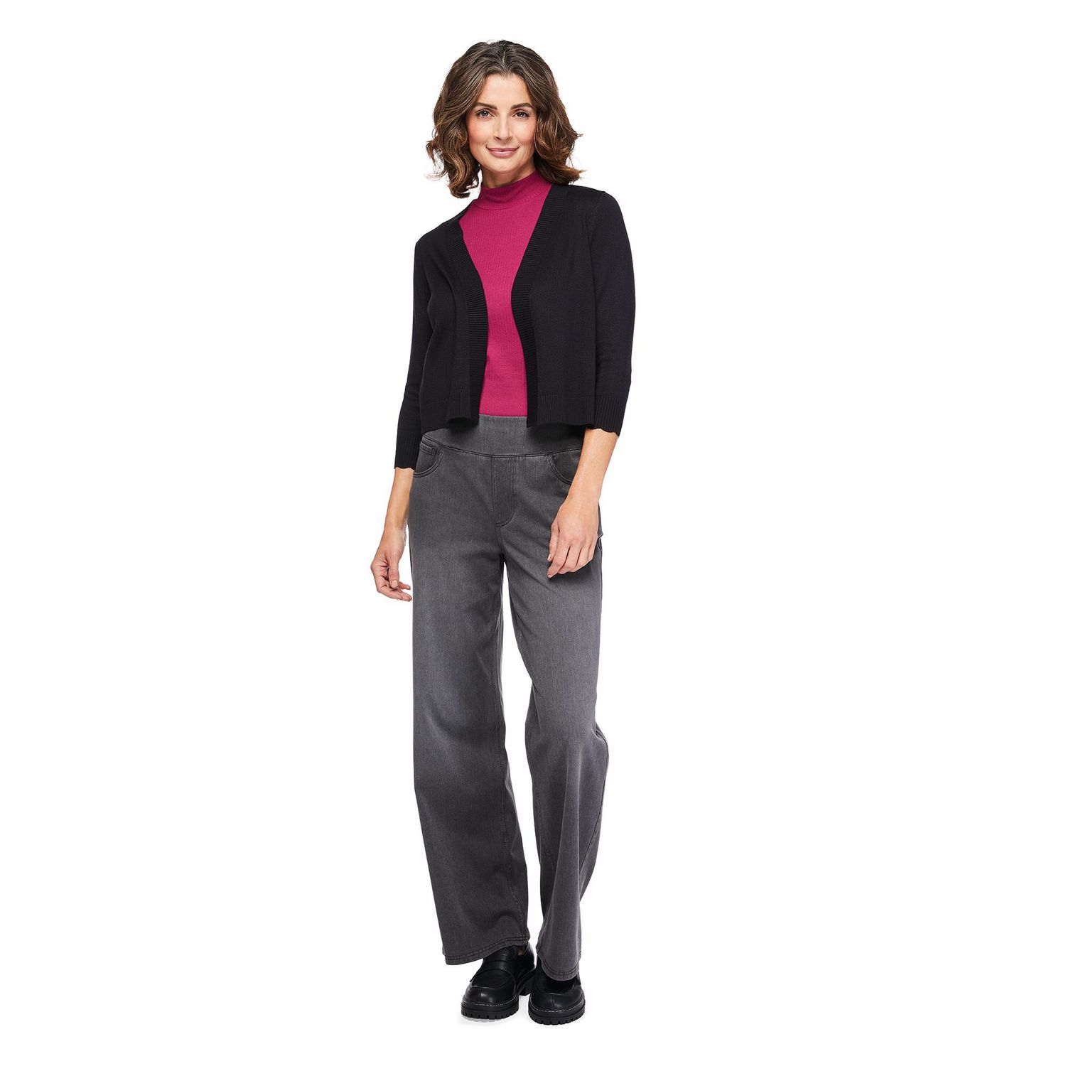 Iyla Women's 3/4 Sleeve Knit Shrug