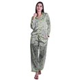 thumbnail image 1 of Moomaya Short de Pyjama avec Poches pour Femmes Pyjama Imprimé Nuisette, 1 of 6