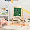 thumbnail image 3 of Gymax Chevalet Artistique pour Enfants avec Rouleau de Papier, Chevalet de Dessin Double Face Ajustable, Planche, 3 of 10