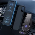 thumbnail image 1 of Yhmxh Electronics Phone Accessories Wireless Car Charger For All Smartphones,15W Fast Charging,Auto-Clamping Car Wireless Charger A-ir Vent Car Phone Mount Wireless Charging, 1 of 4