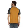 thumbnail image 4 of Inkmeso T-Shirts à Manches Courtes Raglan en Coton Léger Unis T-Shirt Classique Henley pour Hommes, 4 of 7