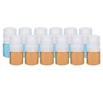 thumbnail image 1 of Unique Bargains 12 Pcs Bouteilles de Réactif 10 ml, Bouteilles Rondes à Grand Ouverture en PP avec Bouchon à Vis Blanc, 1 of 6