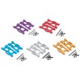 thumbnail image 3 of mmirethe 2 Sets Enhanced Rear Lower Suspension Arm For Wltoys 1/14 144001 RC Upgrade Part Silver, 3 of 6