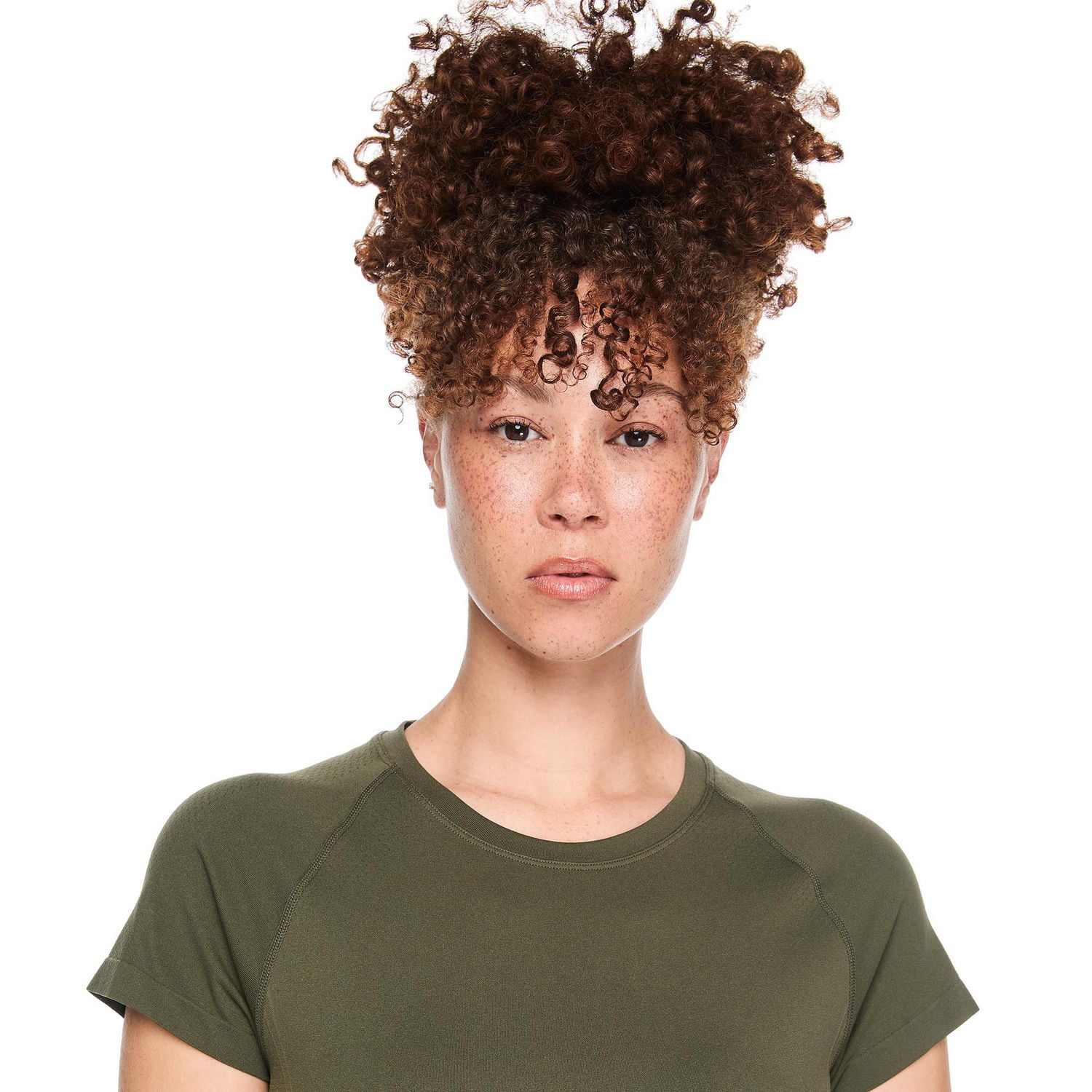 T-shirt à manches courtes sans coutures Athletic Works pour femmes