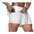 thumbnail image 1 of Men Athletic Outdoor Workout Running Shorts Sport Pants, 1 of 3