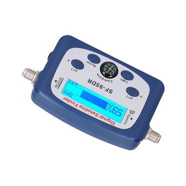 TV Satellite Finder, Simple Operation Satellite Finder Satellite  Meter Portable ABS Less  Loss with Compass for Camping for Satellite Installation