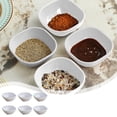 thumbnail image 2 of Lksixu 4 Inches Square Seasoning Plates 6 Boxed Wheats Straw Plates Sauces Plates Kitchen Gadgets, 2 of 6