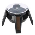 thumbnail image 3 of Rotating Jewelry Stand, LED Light Solar Powered Display Stand, 360 Degrees Rotating Solar Jewelry Stand, For Boutiques Jewelry Stores, 3 of 8