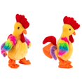 thumbnail image 3 of Musical Squawking Chicken Toy Singing Dancing Plush Rooster Electric Stuffed Toy, 3 of 5