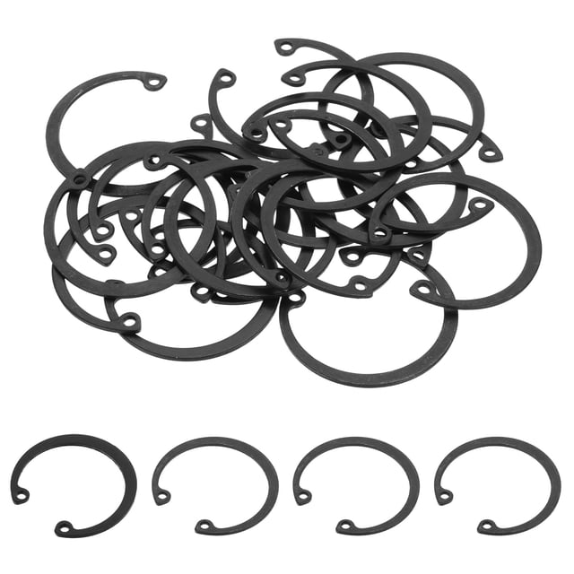 Uxcell Internal Retaining Rings, C-Clip Snap Ring Internal Retaining Circlip Snap for Automotive Grooved 42 mm