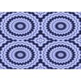 thumbnail image 1 of Ahgly Company Machine Washable Indoor Rectangle Transitional Sapphire Blue Area Rugs, 6' x 9', 1 of 7
