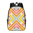 thumbnail image 3 of YFYANG 17" Laptop Backpack, Yellow Line Geometric Pattern Fashion Travel Work Backpack with USB and Headphone Cable Interface for Men and Women, 3 of 6