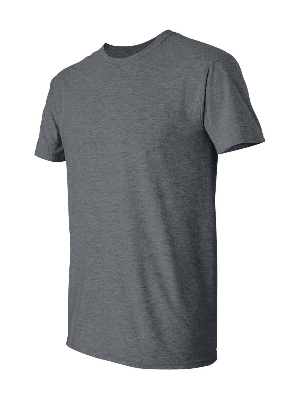 Gildan - T-Shirt Softstyle - 64000 - Gris Chiné Foncé - Taille : 3TG