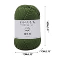 thumbnail image 3 of Clearance Tyidzon Wool Yarn for Crocheting Soft Crochet Thread Yarn, Lightweight Wool Yarn for Crochet Hand Knitting Crocheting Crafting, 3 of 4