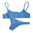 thumbnail image 1 of Women‘s Bandage Push-up Padded Bra & Triangle Bikini Set, 1 of 4