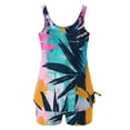 thumbnail image 4 of UPPADA Two Piece Tankini Swimsuits for Women High Waisted 2 Piece Bathing Suits Floral Print Tankini Set Tummy Control Modest Swimwear for Holiday Junior Swimsuit Multicolor,M, 4 of 6