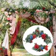 thumbnail image 4 of 2Pcs Wedding Arch Flowers Kit Wedding Artificial Flower Party Reception Arch Decorations, 4 of 9