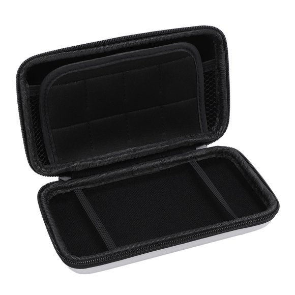 Carrying Case Compatible with for New 2DS XL 2DS LL for New 3DS 3DS, Water Resistant, Hard Shell Travel Bag with 8 Game Slot, Portable Console Protective Pouch