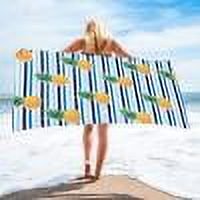 Dvkptbk Rectangular Beach Towels Fine Fiber Towel Beach Mat Bath Towels Shawl Water Absorbing Portable And Drying All Season Universal Size Large Enough For Beach Accessories Vacation Essential Gift