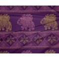 thumbnail image 4 of oneOone Polyester Lycra Fabric Floral & Elephant Block Printed Craft Fabric BTY 56 Inch Wide, 4 of 4
