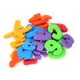 thumbnail image 3 of 36Pcs A-Z Letters And 0-9 Numbers Foam Floating Bath Tub Stickers Toddler Child Toys, 3 of 7