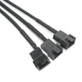 thumbnail image 4 of 3-Port 3pcs Cooler 4pin Cable Wire, Cooler Cable, For Different Demands, The Motherboard Fan,, 4 of 8