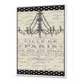 thumbnail image 1 of French chandeliers Couture I - Fashion Framed Canvas, 1 of 3