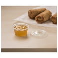thumbnail image 3 of 100Pcs Disposable Jello Shot Cups Plastic Portion Cups With Lids Condiment Containers, 3 of 5