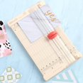 thumbnail image 2 of pitrice Paper Cutter Portable Paper Scrapbooking Tool Office Trimmer and Scorer for Office Home Paper Trimming Cover Gift Cardstock Craft Projects 19x11.8CM, 2 of 9