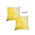 thumbnail image 2 of Housse de Coussin Carrée Aquarelle Lever de Soleil Rêve 18 Pouces (Set de 2), 2 of 7