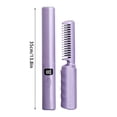thumbnail image 2 of Pompotops Produits de Beauté en Liquidation, Cadeaux de Beauté pour Femmes, Lisseur de Cheveux Sans Fil Mini Recharge USB Portable Lisseur de Cheveux Lisseur Cheveux Raides Peigne à Cheveux, 2 of 3
