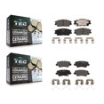 thumbnail image 1 of TEC Front Rear Ceramic Brake Pads Kit for Car Hyundai Venue Kia Soul KTC-100727, 1 of 10