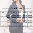 thumbnail image 3 of Women's Casual Blazers Fashion Solid Color Button Open Front Long Sleeve Suit Jackets Work Office Business Blazer Blue L, 3 of 8