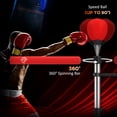 thumbnail image 4 of Soozier Standing Punching Bag with 2 Speed Balls, 360° Reflex Bar, Red, 4 of 10