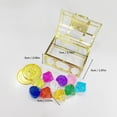 thumbnail image 2 of 24 Diving Gem Pool Toys Colorful Summer Swimming Gem Diving Toys With 2 Boxes Summer Underwater Swimming Toy Set For Parties Birthday Wedding Decoration Gem Small Swimming Pools for Kids with Shade, 2 of 3