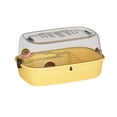 thumbnail image 4 of Milaget Habitat Exercice Maison de Jeu Ventilation Cage pour Hamster pour Hérisson Lapin Rats Jaune Modèle de Base, 4 of 9