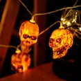 thumbnail image 1 of EGNMCR Outdoor Lights Patio Lights Halloween Garden Party Decorative Lights Battery Box String Lights lantern string, 1 of 3