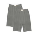 thumbnail image 4 of Birdeem Girls Fashion Casual Spring and Summer Solid Elastic Waist Kids Short Pants, 4 of 5