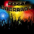 thumbnail image 5 of Happy New Year Banner New Year's Eve Party Banner Home Party Decoration, 5 of 5