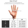 thumbnail image 4 of Copper Arthritis Compression Gloves Women Men Rheumatoid Arthritis Pain Relief Swelling Fingerless Compression Gloves, 4 of 5