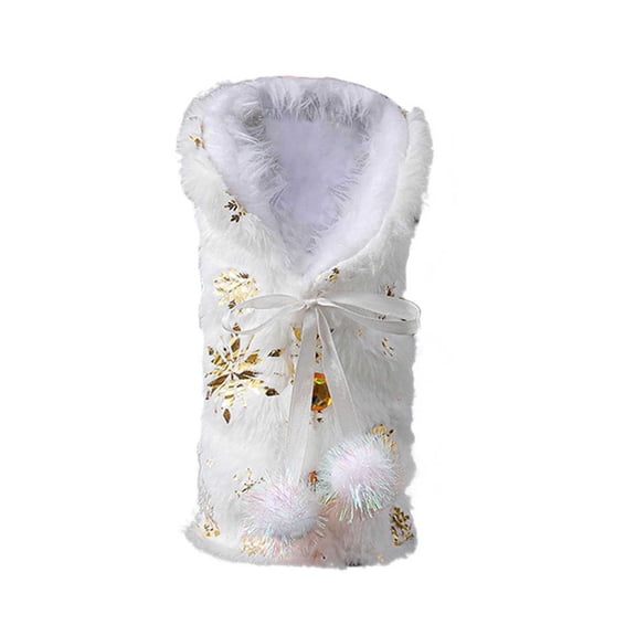 Your Holiday Christmas Themed Fabric Decorated Bottle Jackets For Champagne Red Wine Adding A Of And Warmth To Your Gatherings