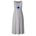 thumbnail image 4 of RKSTN Robes pour Femmes 2023 Mode Été Décontracté Col Rond Sans Manches Jupes Maxi Poches Vacances Couleur Unie Plage Longue Robe avec Imprimé Graphique, 4 of 4