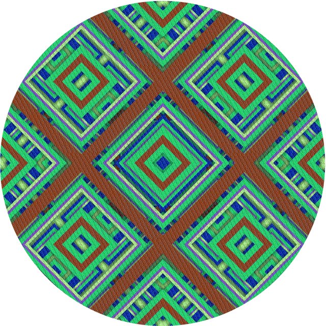 Ahgly Company Tapis Rond Lavable en Machine Intérieur Transitionnel Violet Jam Violet, 5 Pieds Rond