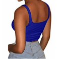 thumbnail image 2 of Haut Tube Sans Manches pour Femmes Été Dame Bandeau Extensible Court, 2 of 5