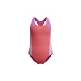 thumbnail image 1 of Speedo Girls' UV Protection Swimsuit One Piece Infinity Splice Thick Strap - Coral Sands, 16, 1 of 4