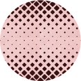 thumbnail image 1 of Ahgly Company Machine Washable Indoor Round Transitional Light Rose Pink Area Rugs, 3' Round, 1 of 7